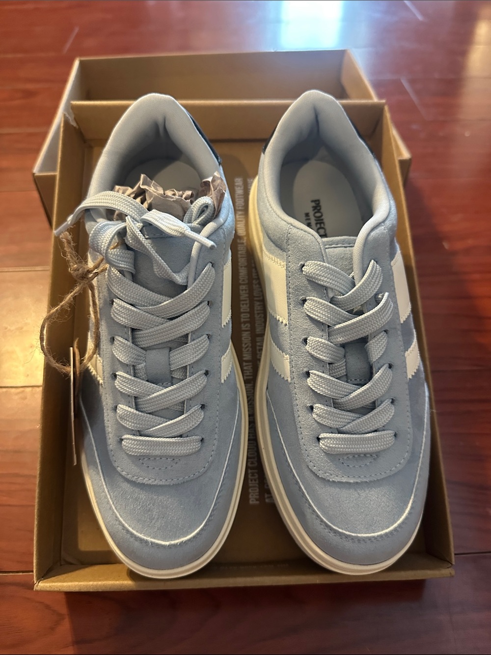 Project Cloud Memory Foam Sneaker In Light Blue